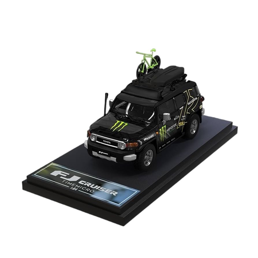 1/64 トヨタ クルーザー Monster モンスター ランクル FJ Amazon.com: for:Toyota FJ Cruiser Coca-Cola Monster Off-Road